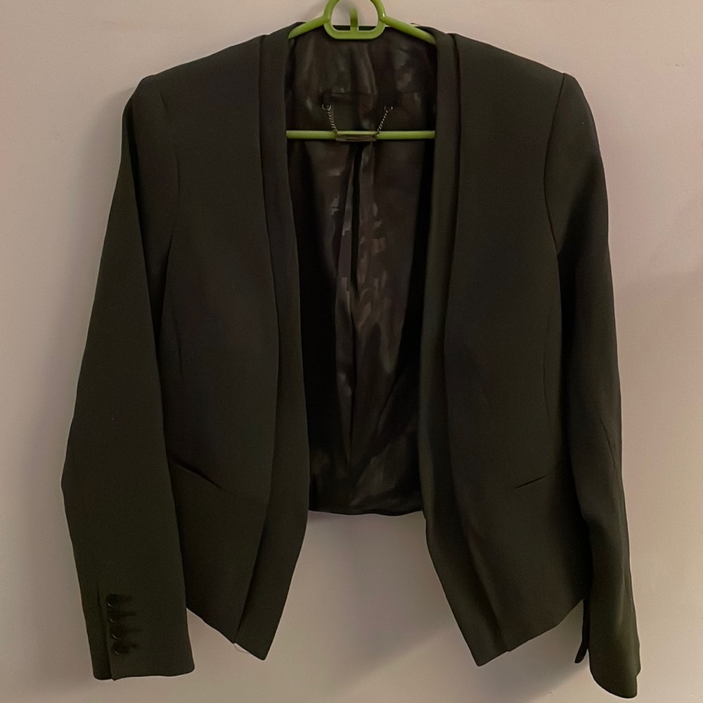 Grey Trina Turk suit jacket